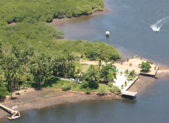 Island with an area of ​​73