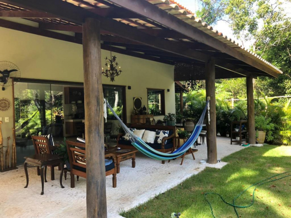 House With Large Green Area Around