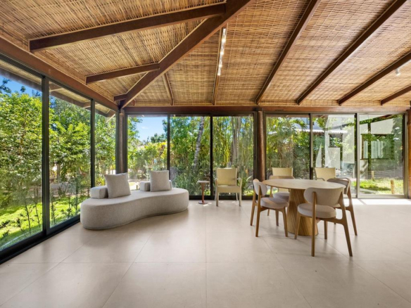 House with Enclosed Balcony