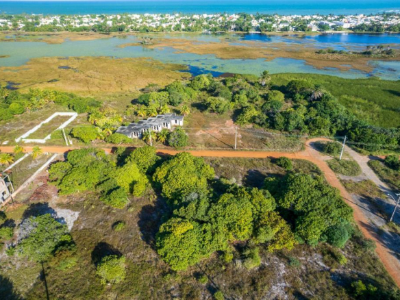 Land In Front Of The Lagoon