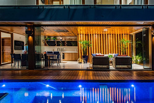 Five-Bedroom Luxury Mansion in a Beachfront Gated Community in Praia do Forte