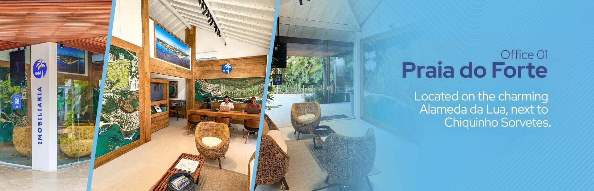 Real Estate Agent Office Praia do Forte Bahia Brazil