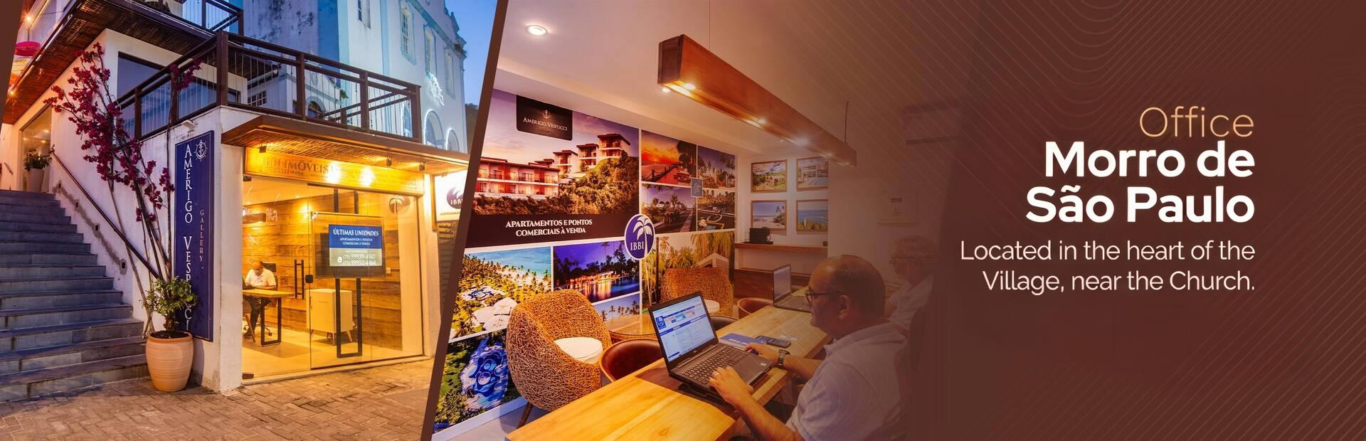 Real Estate Agent Office Morro De Sao Paulo Bahia Brazil